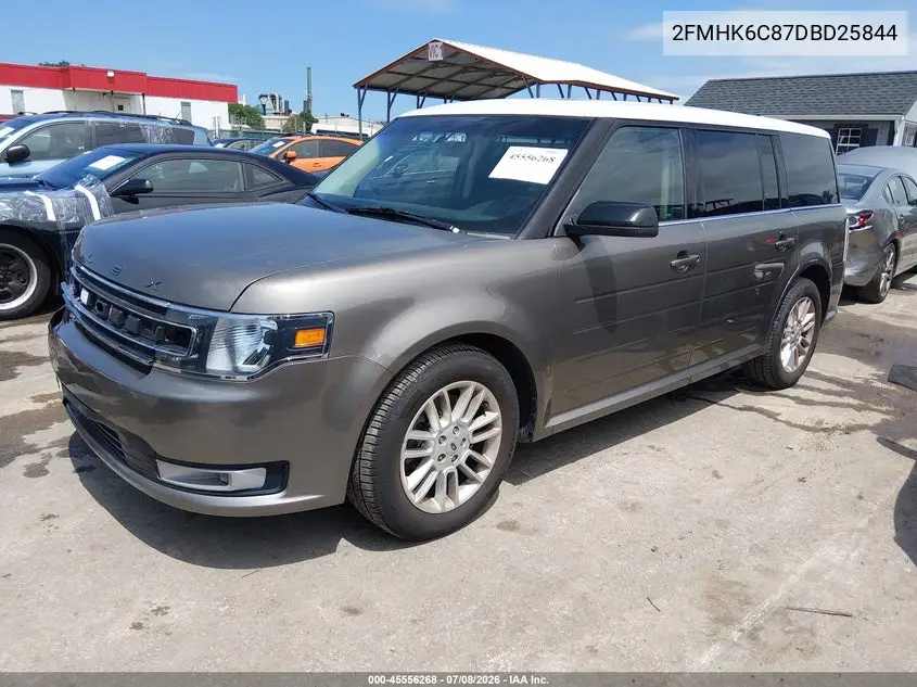 2013 Ford Flex Sel VIN: 2FMHK6C87DBD25844 Lot: 45556268