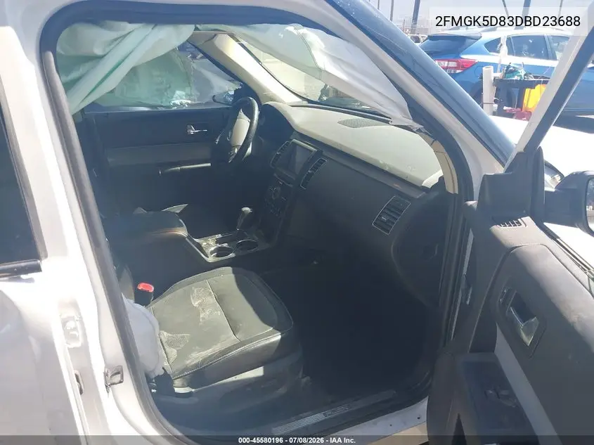 2013 Ford Flex Limited VIN: 2FMGK5D83DBD23688 Lot: 45580196