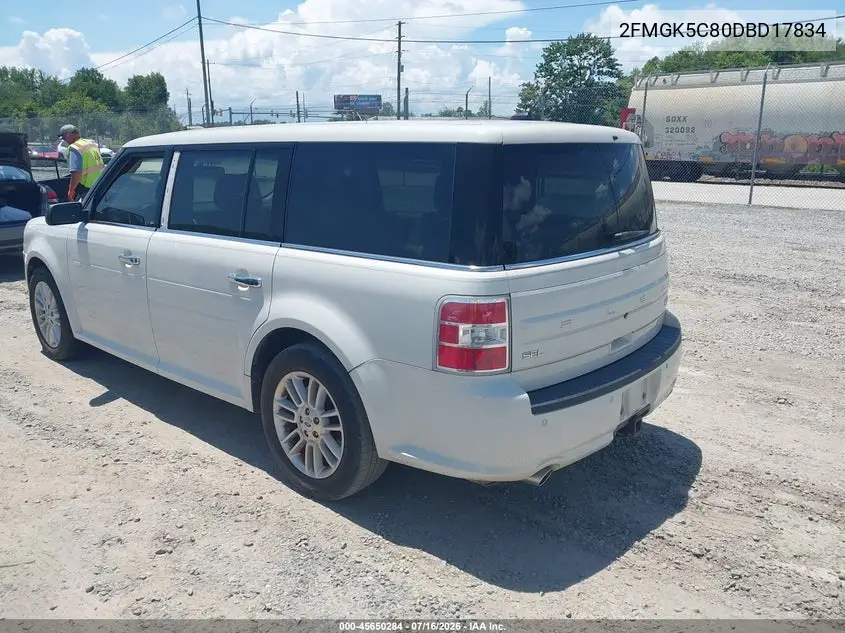 2013 Ford Flex Sel VIN: 2FMGK5C80DBD17834 Lot: 45650284
