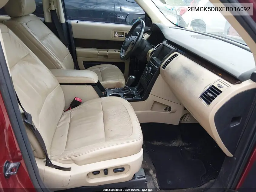 2FMGK5D8XEBD16092 2014 Ford Flex Limited
