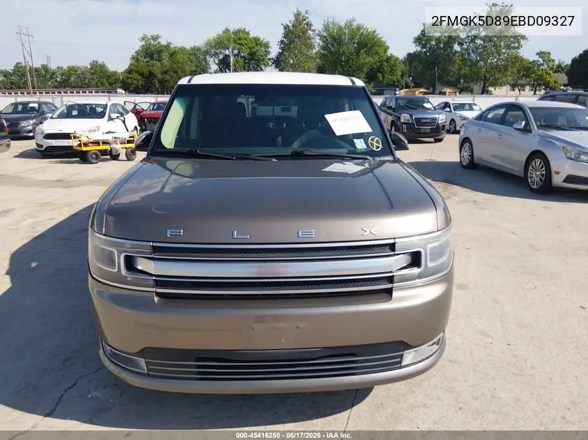 2014 Ford Flex Limited VIN: 2FMGK5D89EBD09327 Lot: 45416250