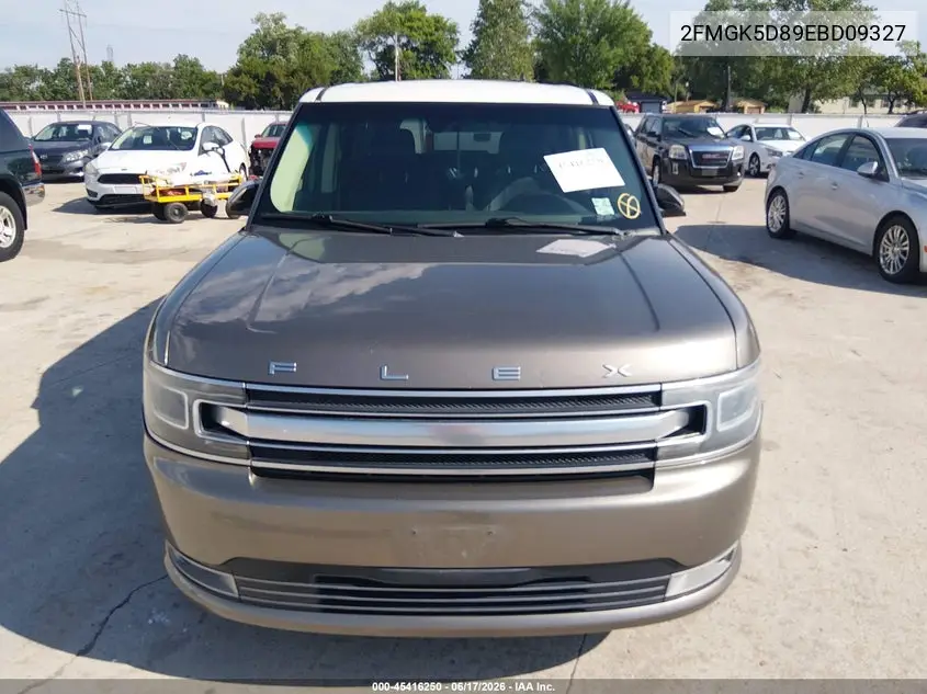 2014 Ford Flex Limited VIN: 2FMGK5D89EBD09327 Lot: 45416250