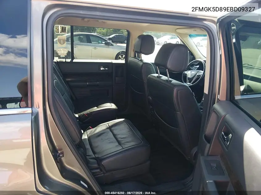 2014 Ford Flex Limited VIN: 2FMGK5D89EBD09327 Lot: 45416250
