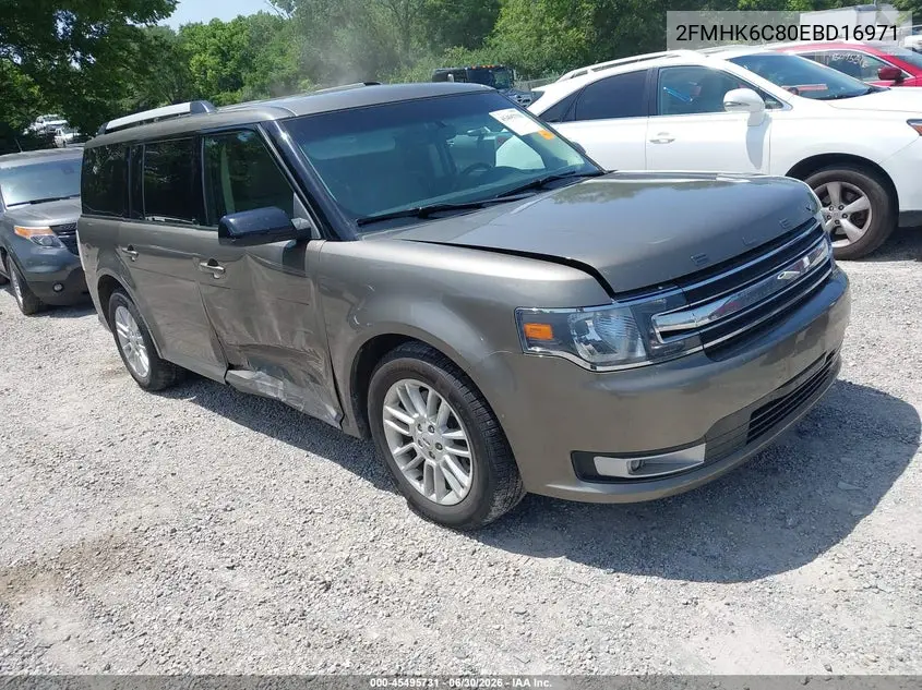 2014 Ford Flex Sel VIN: 2FMHK6C80EBD16971 Lot: 45495731