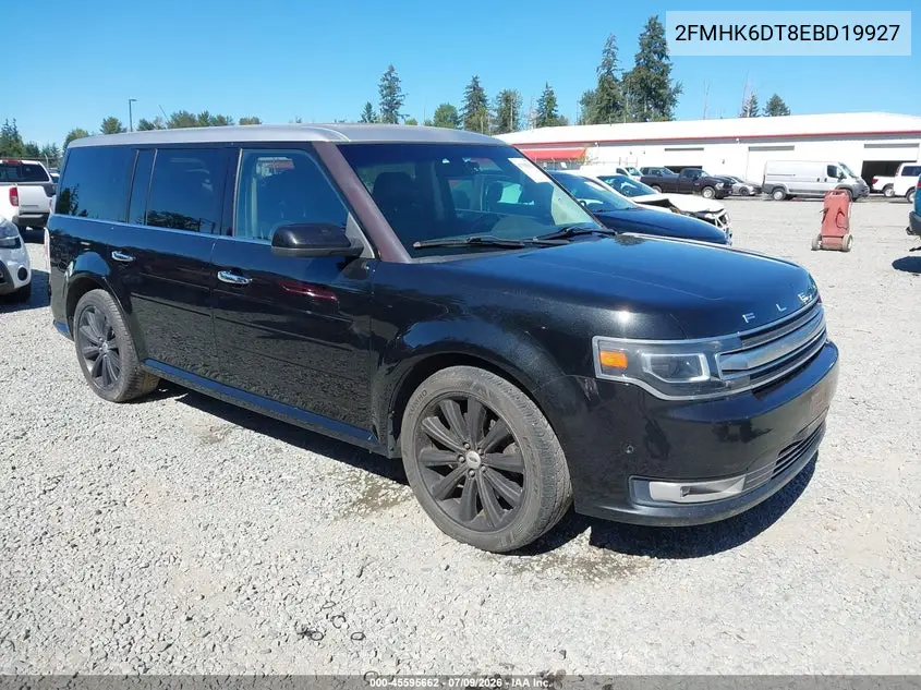 2014 Ford Flex Limited VIN: 2FMHK6DT8EBD19927 Lot: 45595662