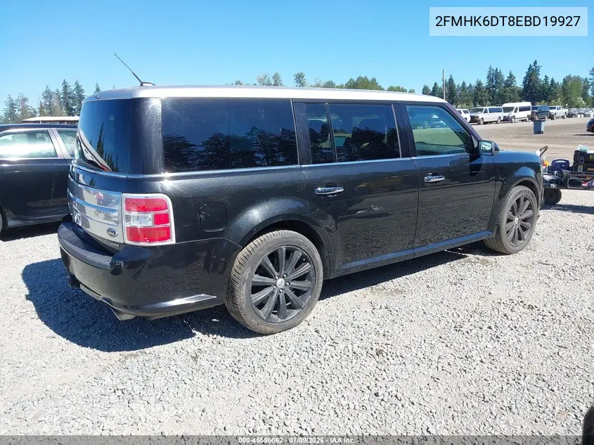 2014 Ford Flex Limited VIN: 2FMHK6DT8EBD19927 Lot: 45595662