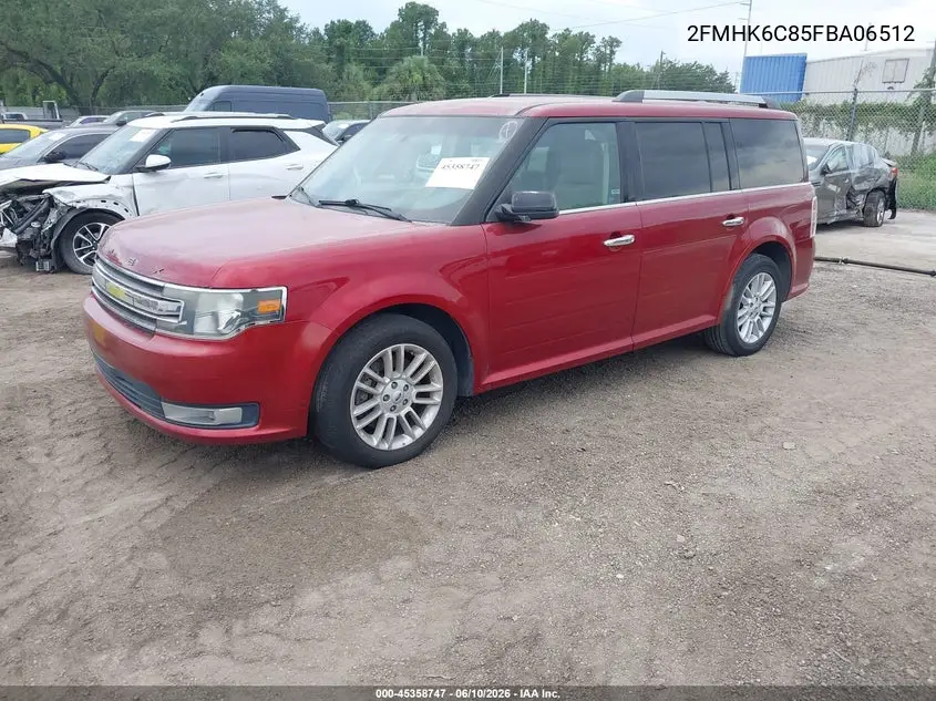 2015 Ford Flex Sel VIN: 2FMHK6C85FBA06512 Lot: 45358747