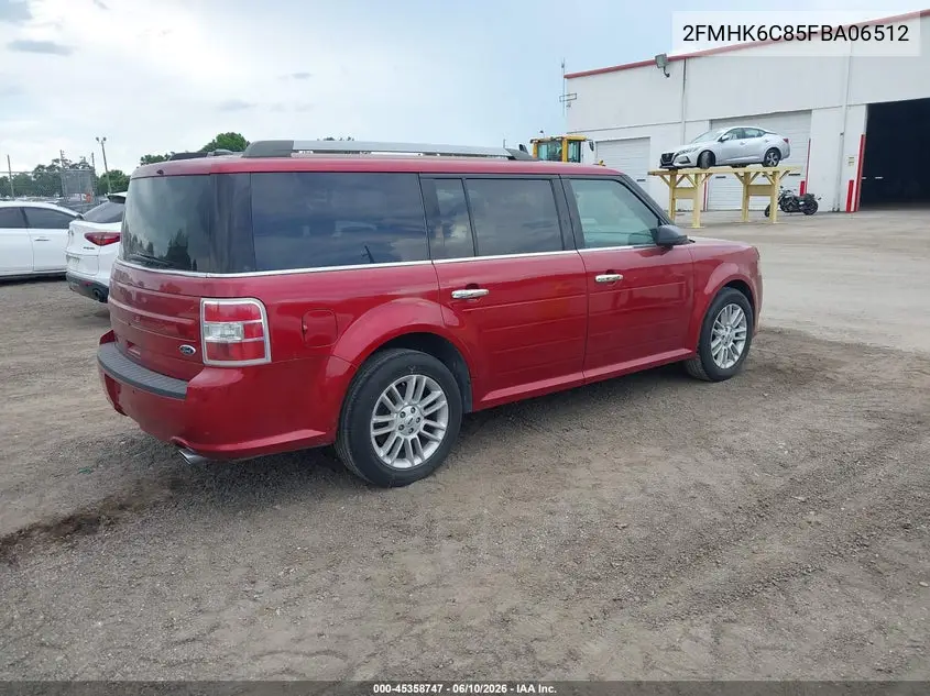 2015 Ford Flex Sel VIN: 2FMHK6C85FBA06512 Lot: 45358747
