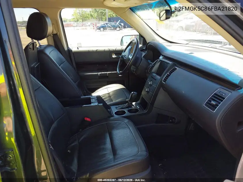 2015 Ford Flex Sel VIN: 2FMGK5C86FBA21820 Lot: 45365397