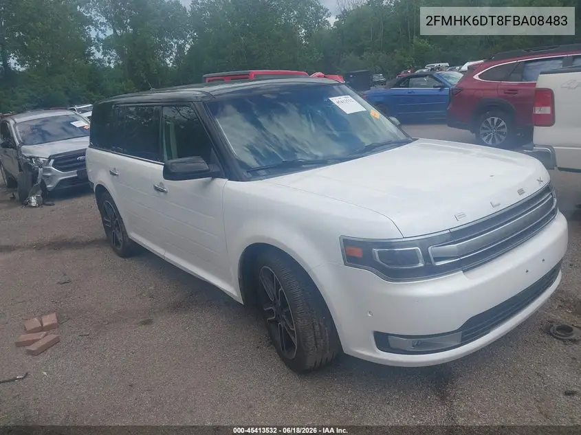 2015 Ford Flex Limited VIN: 2FMHK6DT8FBA08483 Lot: 45413532