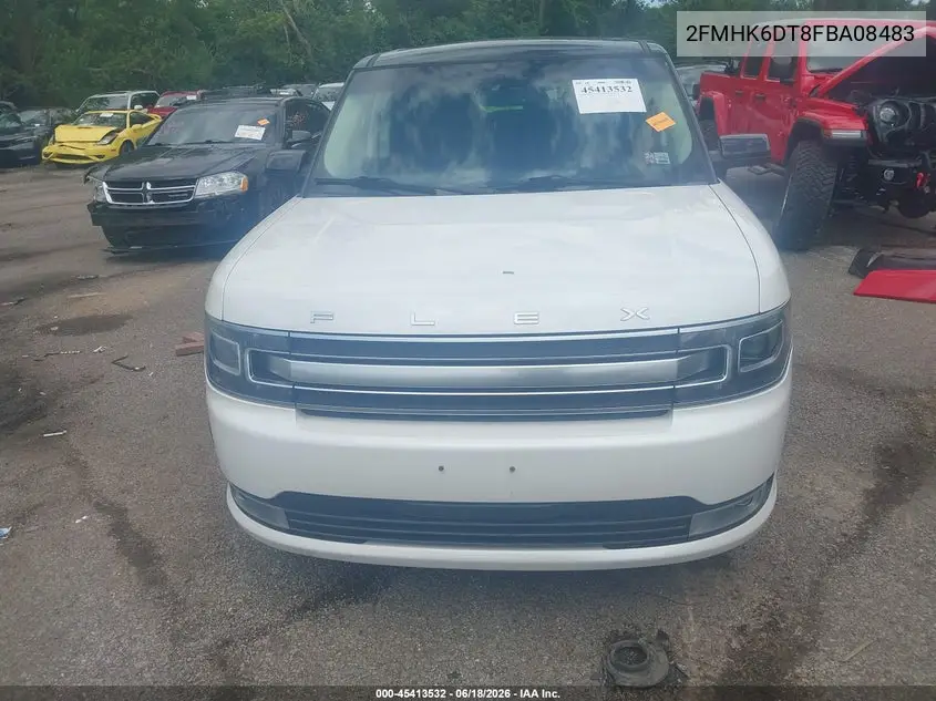 2015 Ford Flex Limited VIN: 2FMHK6DT8FBA08483 Lot: 45413532