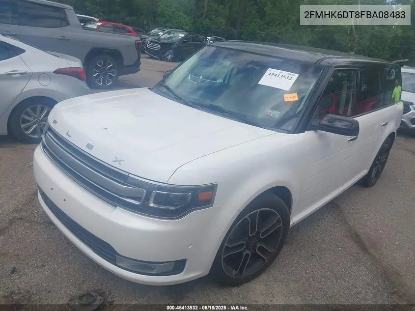 2015 Ford Flex Limited VIN: 2FMHK6DT8FBA08483 Lot: 45413532