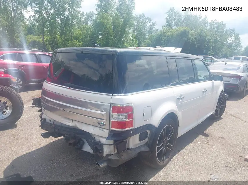 2015 Ford Flex Limited VIN: 2FMHK6DT8FBA08483 Lot: 45413532