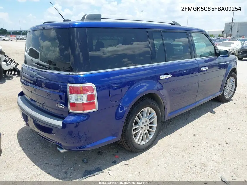 2015 Ford Flex Sel VIN: 2FMGK5C85FBA09254 Lot: 45441597