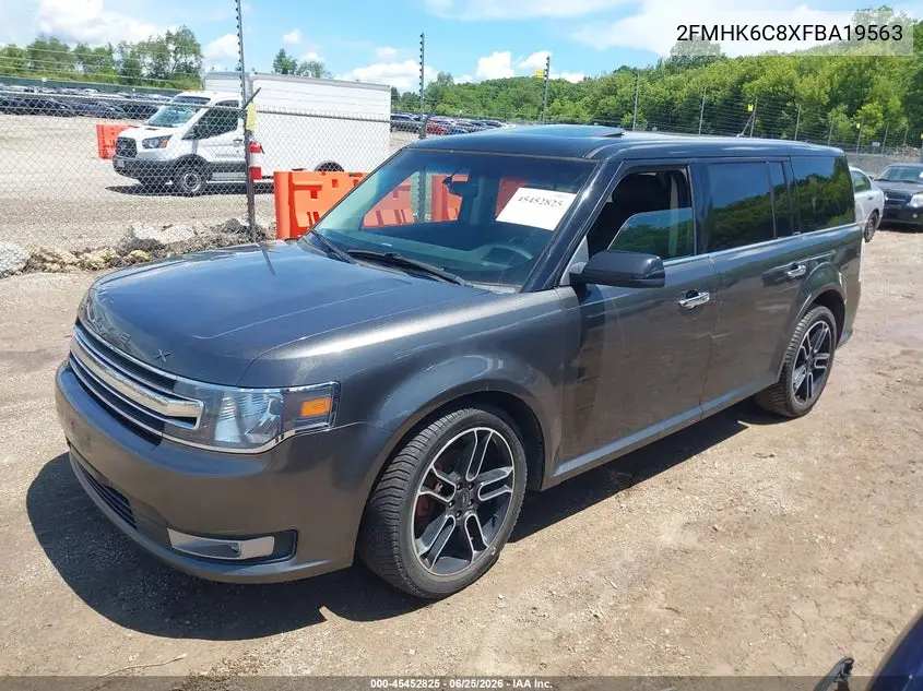 2015 Ford Flex Sel VIN: 2FMHK6C8XFBA19563 Lot: 45452825