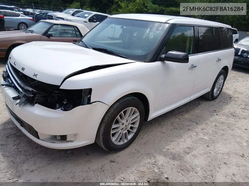 2015 Ford Flex Sel VIN: 2FMHK6C82FBA16284 Lot: 45506554
