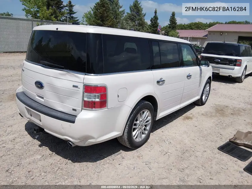 2015 Ford Flex Sel VIN: 2FMHK6C82FBA16284 Lot: 45506554