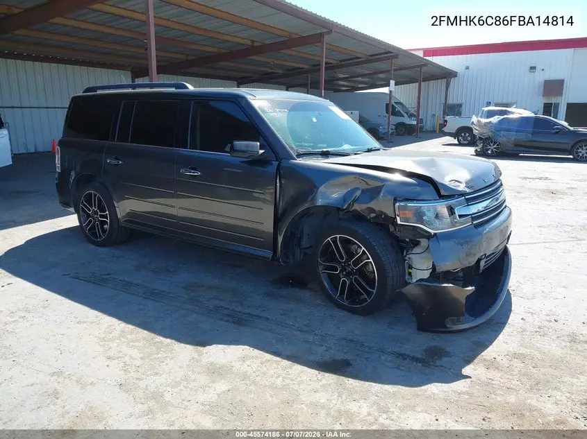2015 Ford Flex Sel VIN: 2FMHK6C86FBA14814 Lot: 45574186