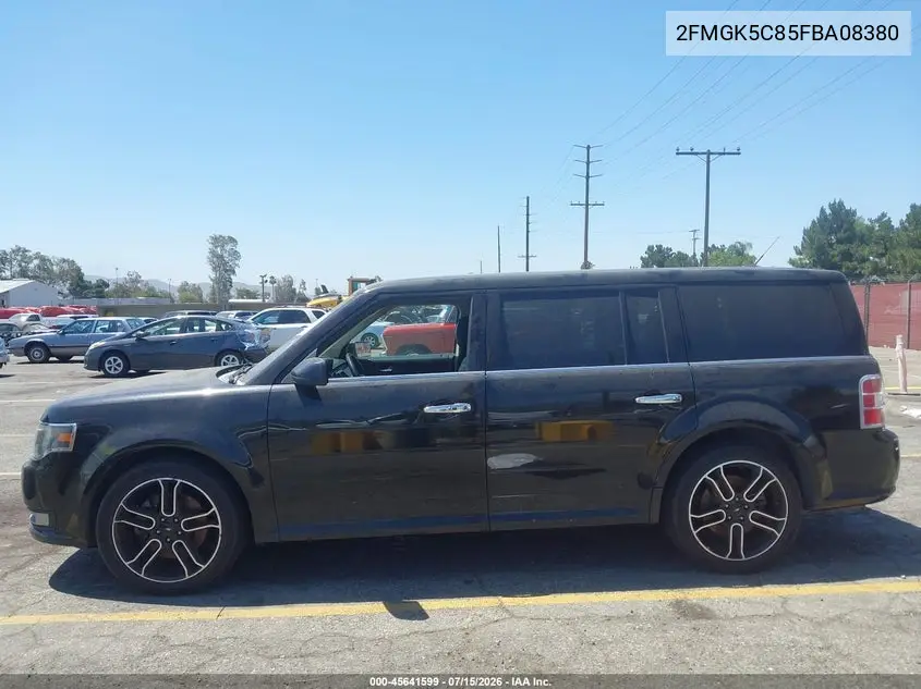 2015 Ford Flex Sel VIN: 2FMGK5C85FBA08380 Lot: 45641599