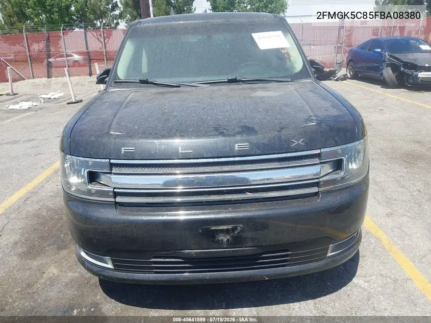 2015 Ford Flex Sel VIN: 2FMGK5C85FBA08380 Lot: 45641599