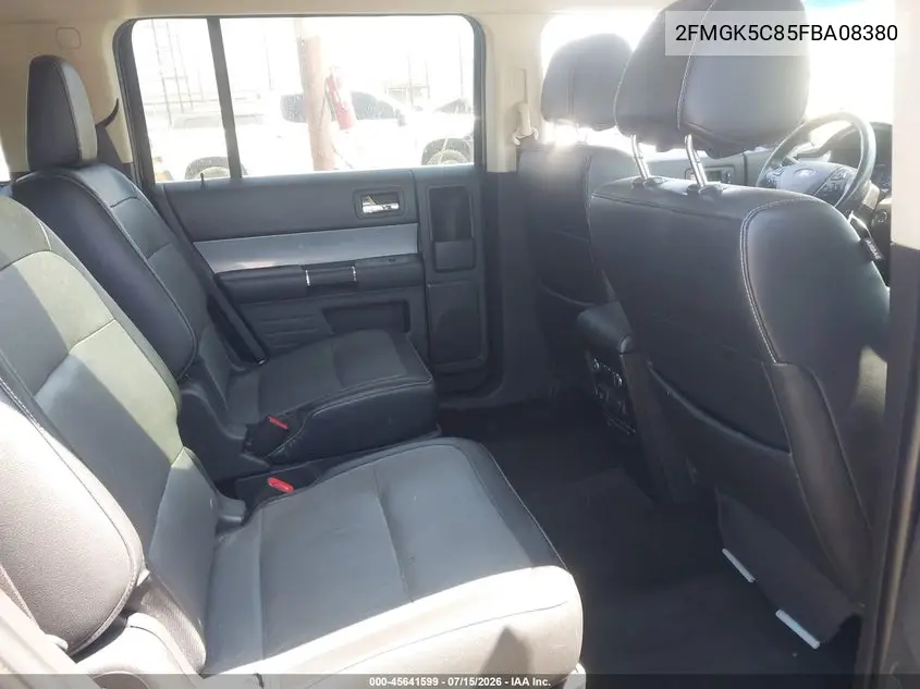 2015 Ford Flex Sel VIN: 2FMGK5C85FBA08380 Lot: 45641599