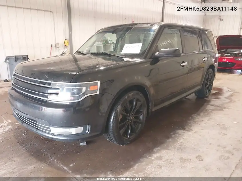 2016 Ford Flex Limited VIN: 2FMHK6D82GBA11148 Lot: 45291222