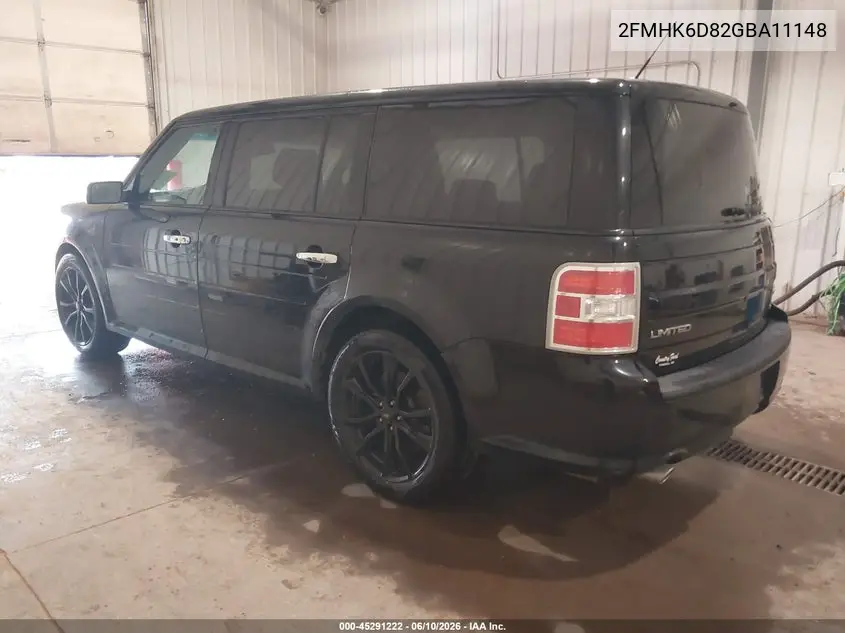 2016 Ford Flex Limited VIN: 2FMHK6D82GBA11148 Lot: 45291222