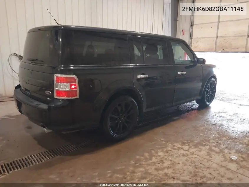 2016 Ford Flex Limited VIN: 2FMHK6D82GBA11148 Lot: 45291222