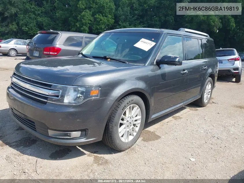 2016 Ford Flex Sel VIN: 2FMHK6C86GBA19819 Lot: 45401272
