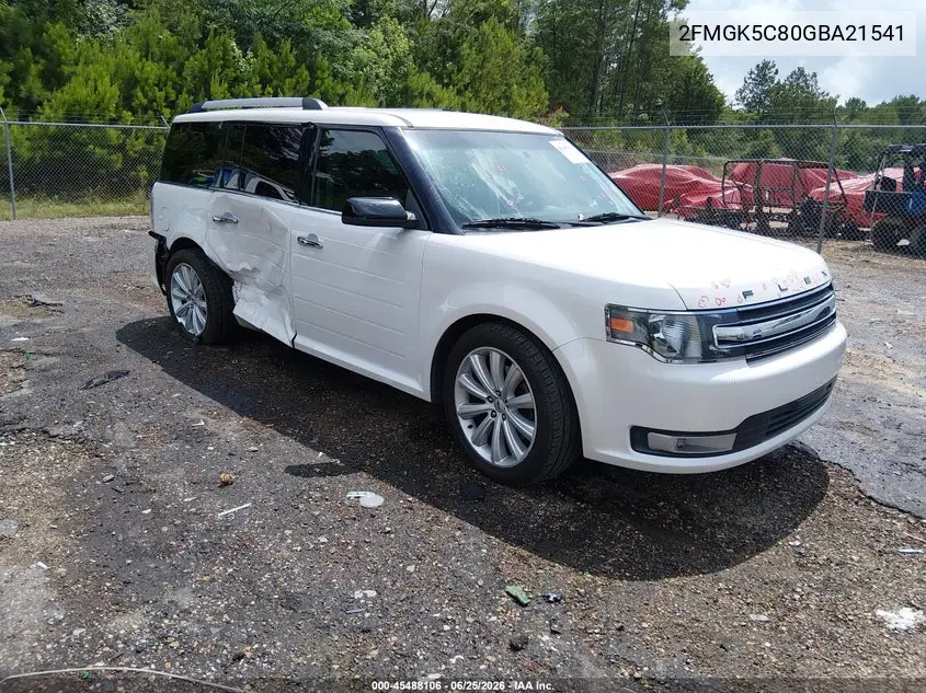2016 Ford Flex Sel VIN: 2FMGK5C80GBA21541 Lot: 45488106