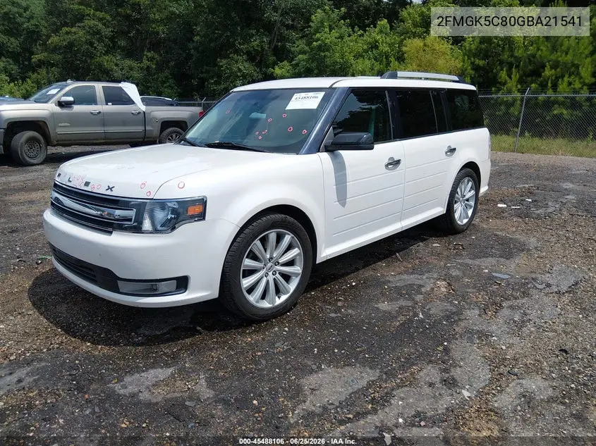 2016 Ford Flex Sel VIN: 2FMGK5C80GBA21541 Lot: 45488106