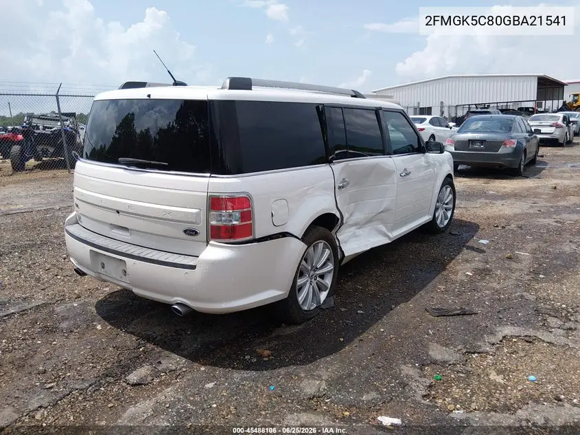 2016 Ford Flex Sel VIN: 2FMGK5C80GBA21541 Lot: 45488106