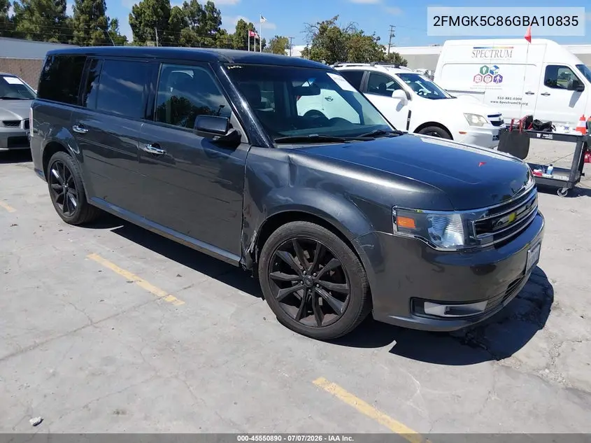 2016 Ford Flex Sel VIN: 2FMGK5C86GBA10835 Lot: 45550890