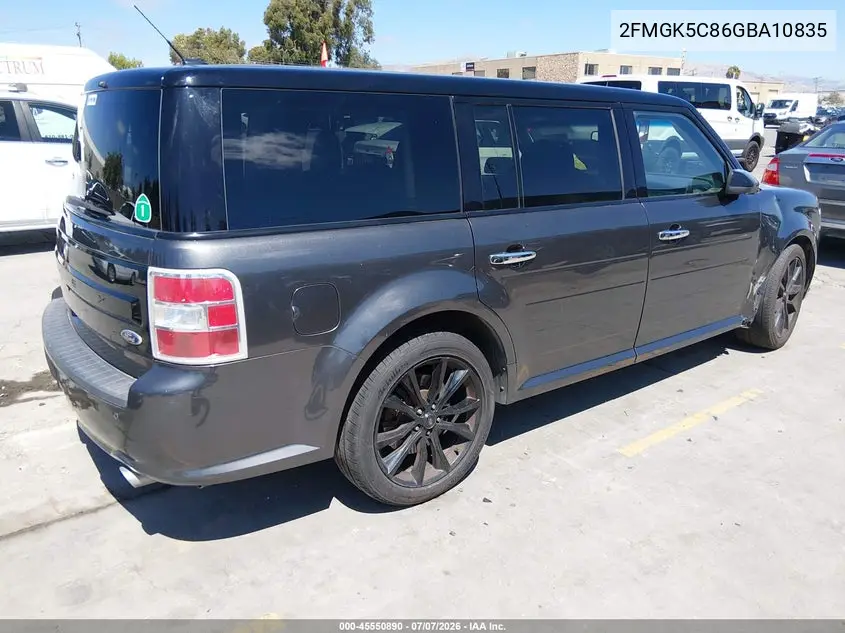 2016 Ford Flex Sel VIN: 2FMGK5C86GBA10835 Lot: 45550890