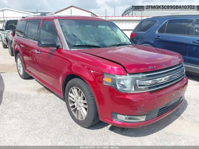 2016 Ford Flex Sel VIN: 2FMGK5C89GBA10702 Lot: 45574710