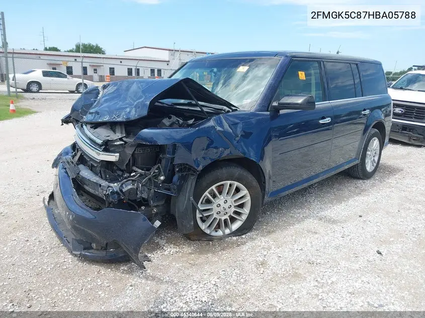 2017 Ford Flex Sel VIN: 2FMGK5C87HBA05788 Lot: 45340644