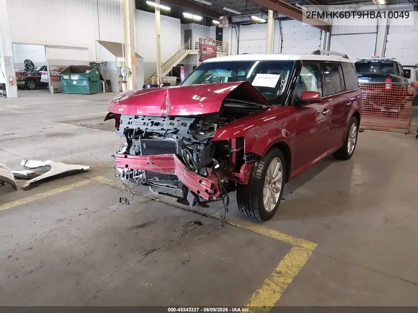 2017 Ford Flex Limited VIN: 2FMHK6DT9HBA10049 Lot: 45343327
