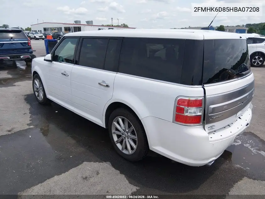 2017 Ford Flex Limited VIN: 2FMHK6D85HBA07208 Lot: 45425053