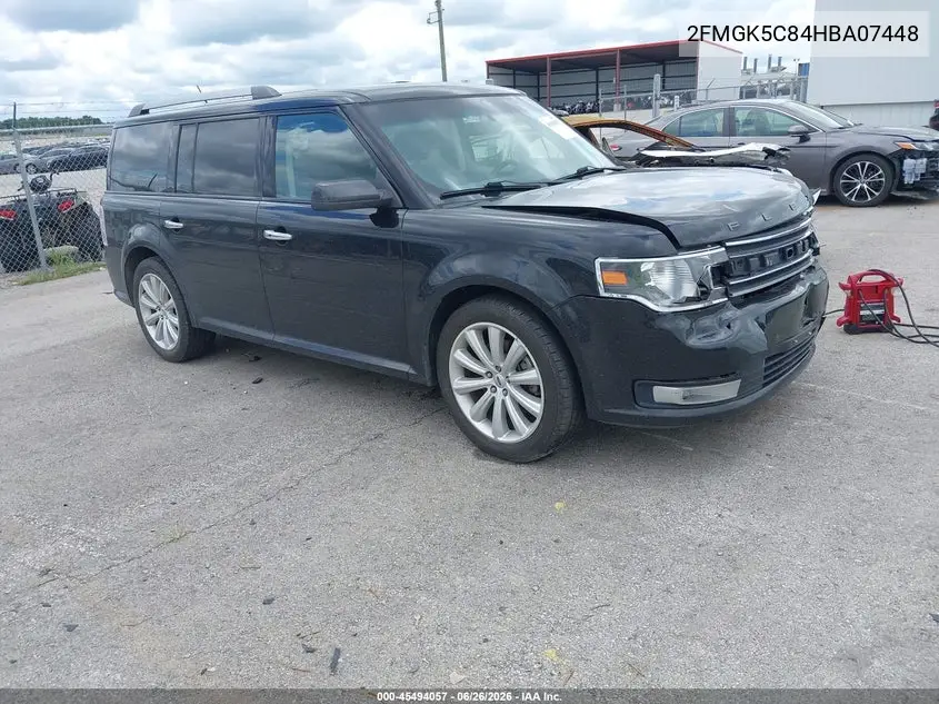 2017 Ford Flex Sel VIN: 2FMGK5C84HBA07448 Lot: 45494057