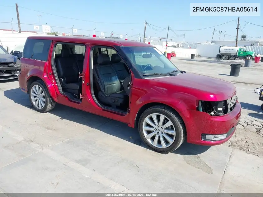 2017 Ford Flex Sel VIN: 2FMGK5C87HBA05614 Lot: 45624998