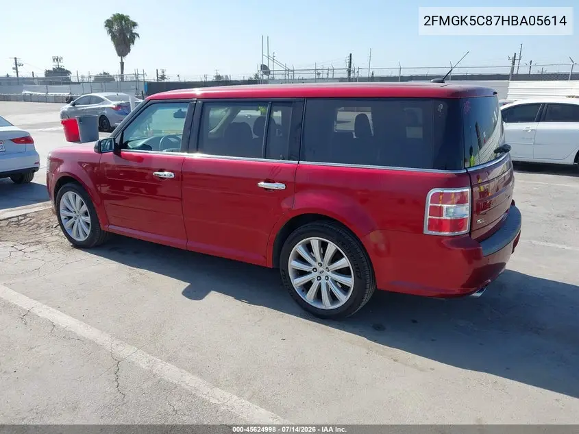 2017 Ford Flex Sel VIN: 2FMGK5C87HBA05614 Lot: 45624998