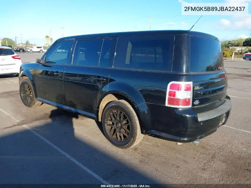 2FMGK5B89JBA22437 2018 Ford Flex Se