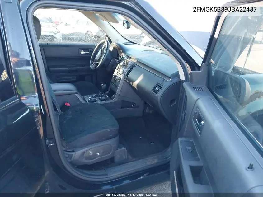 2FMGK5B89JBA22437 2018 Ford Flex Se