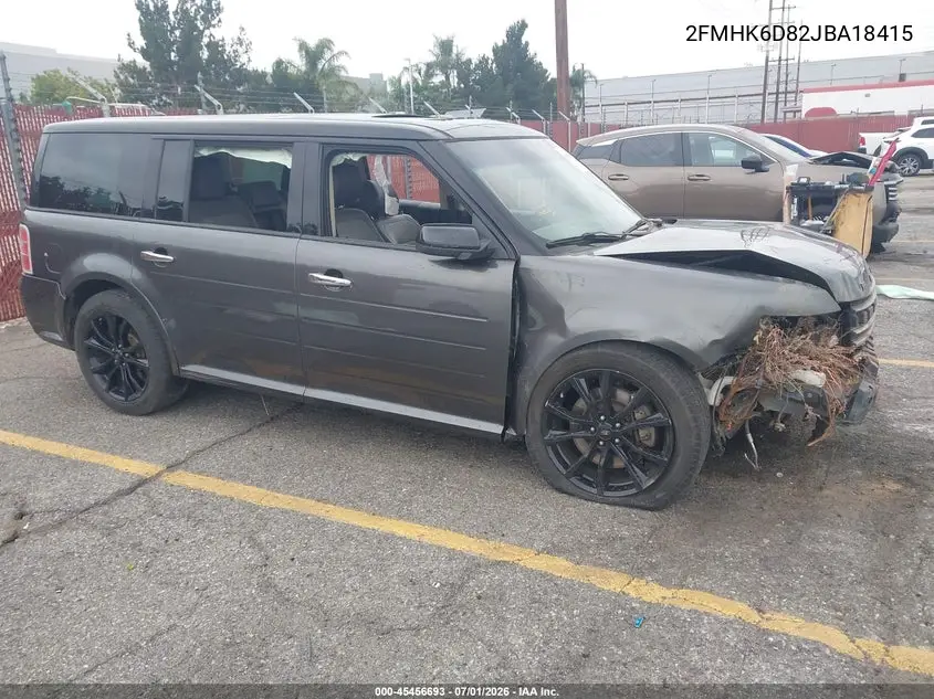 2018 Ford Flex Limited VIN: 2FMHK6D82JBA18415 Lot: 45456693