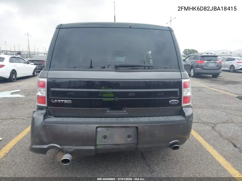 2018 Ford Flex Limited VIN: 2FMHK6D82JBA18415 Lot: 45456693