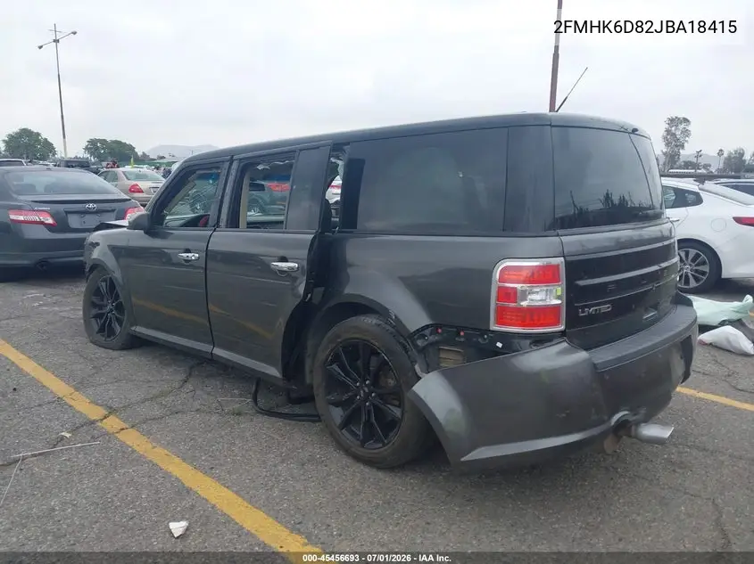 2018 Ford Flex Limited VIN: 2FMHK6D82JBA18415 Lot: 45456693