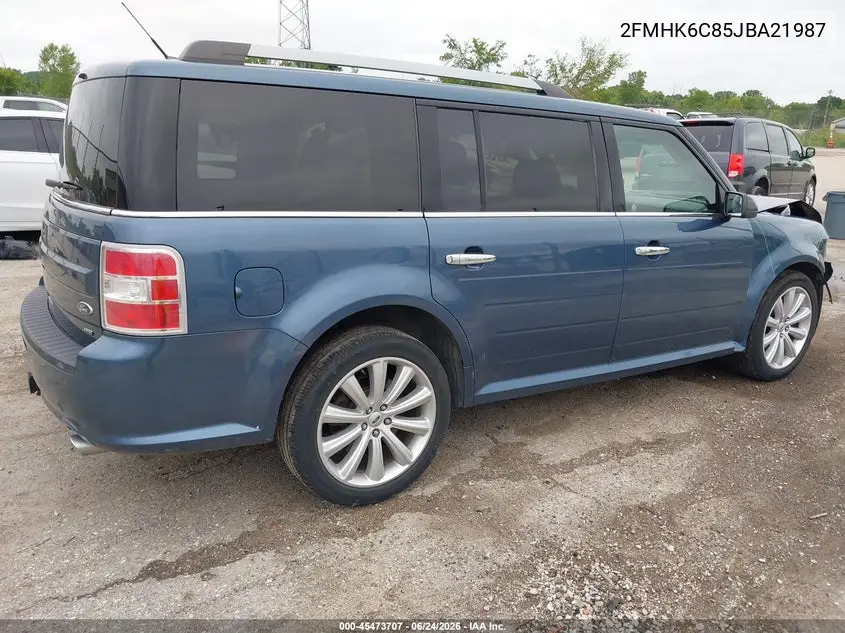 2018 Ford Flex Sel VIN: 2FMHK6C85JBA21987 Lot: 45473707