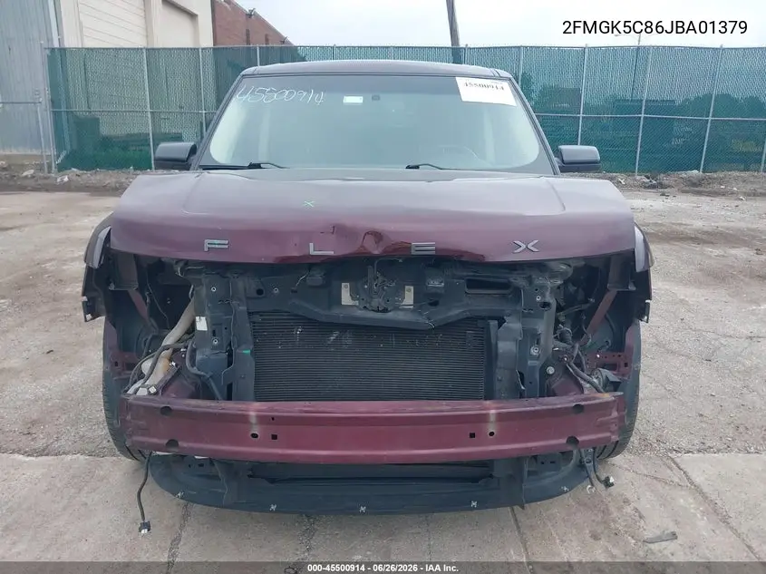 2018 Ford Flex Sel VIN: 2FMGK5C86JBA01379 Lot: 45500914