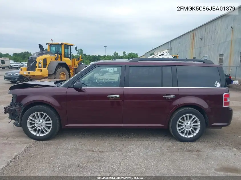 2018 Ford Flex Sel VIN: 2FMGK5C86JBA01379 Lot: 45500914