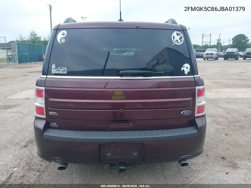 2018 Ford Flex Sel VIN: 2FMGK5C86JBA01379 Lot: 45500914